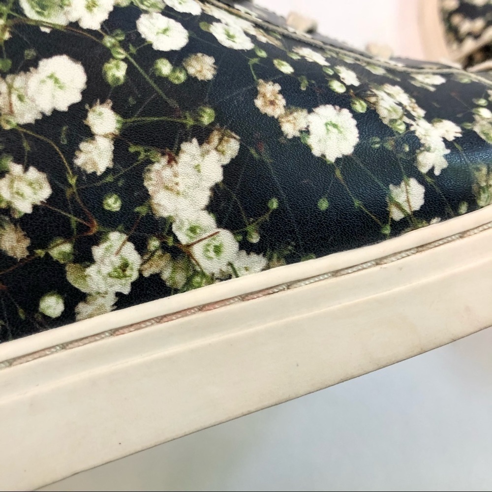Lucky Brand Lotus floral flower sneakers 10 - Picture 10 of 12